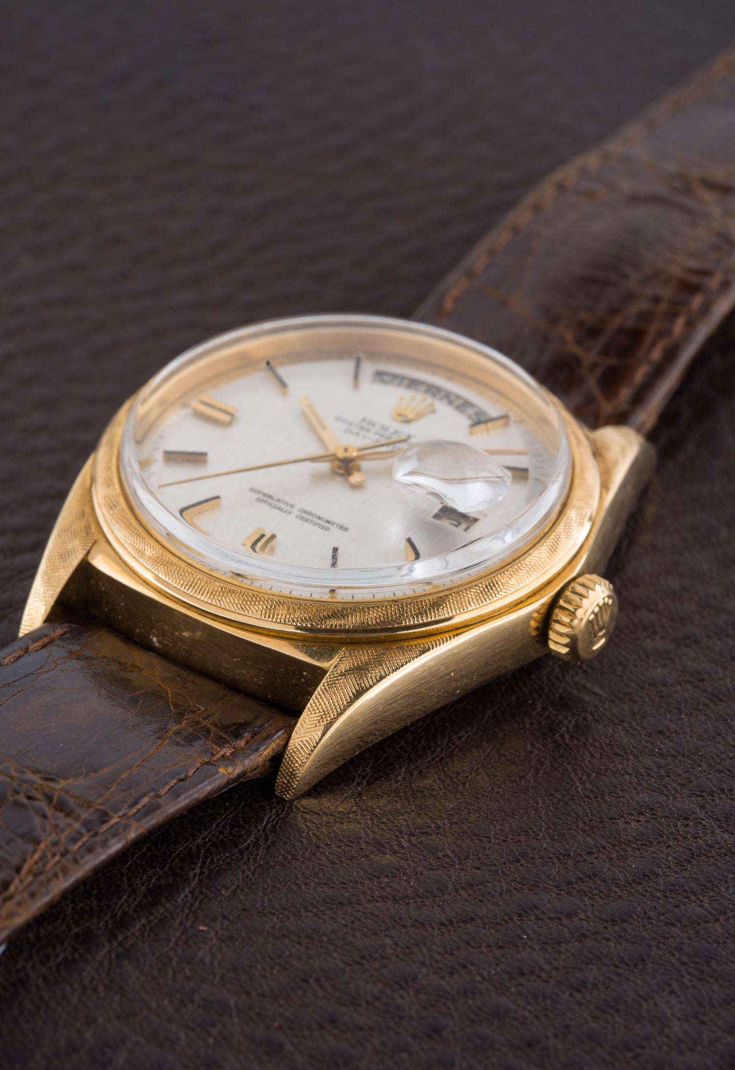 Rolex Daydate Ref. 1803 "Florentine Finish" Yellow Gold 1971