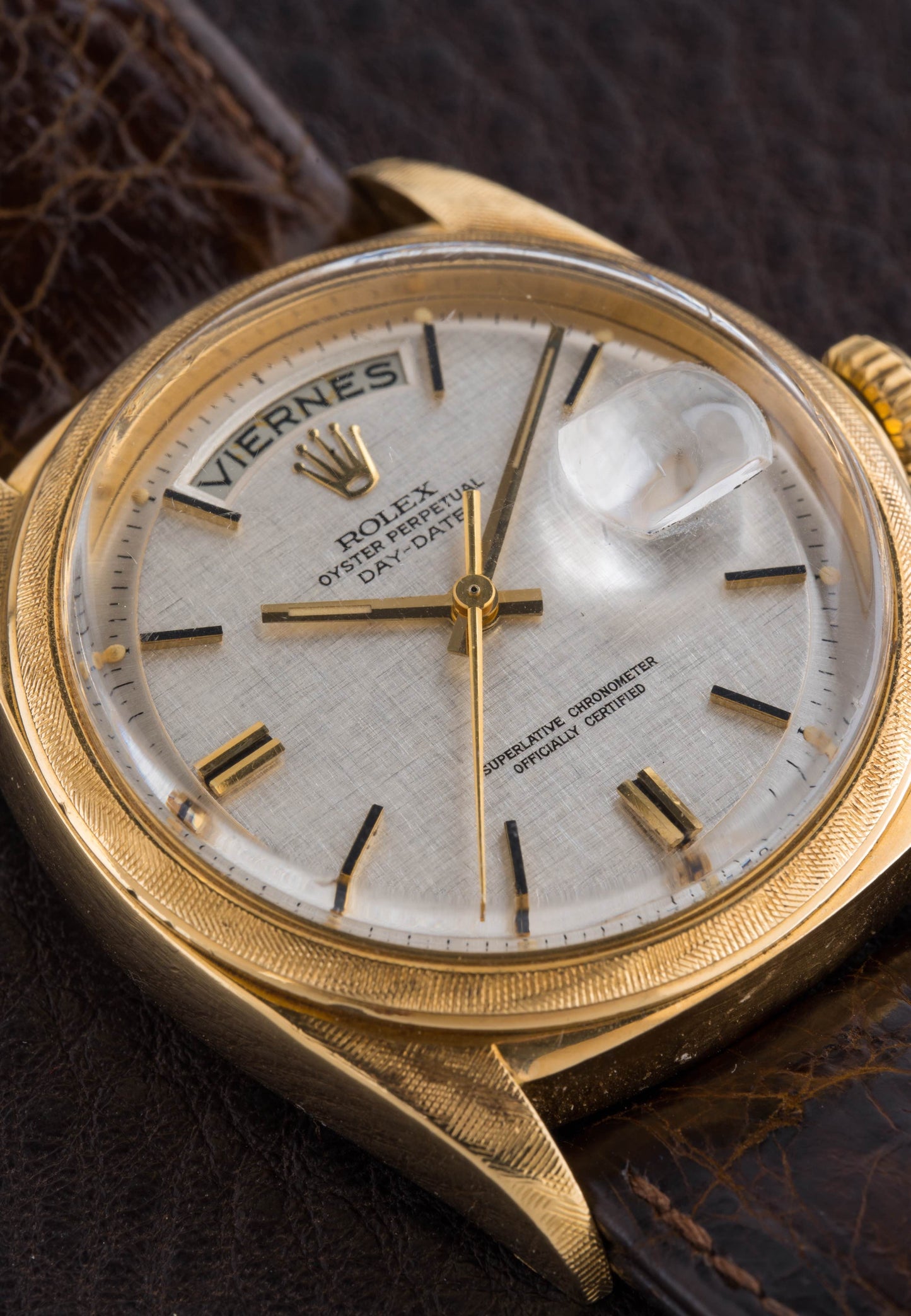 Rolex Daydate Ref. 1803 "Florentine Finish" Yellow Gold 1971