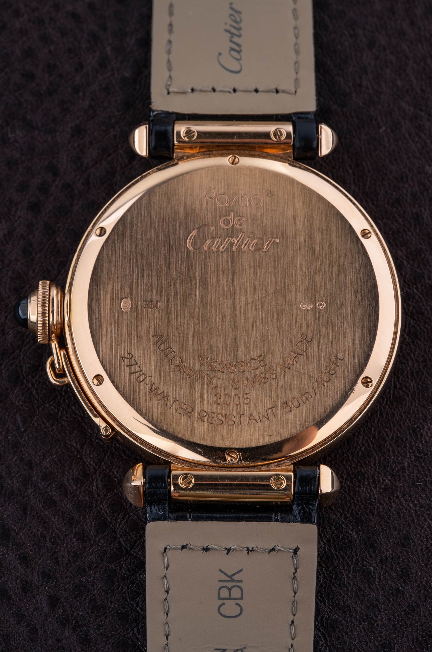 Cartier Pasha Rosegold Ref. 2770